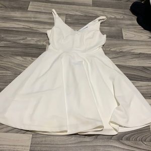 Lulus white skater dress